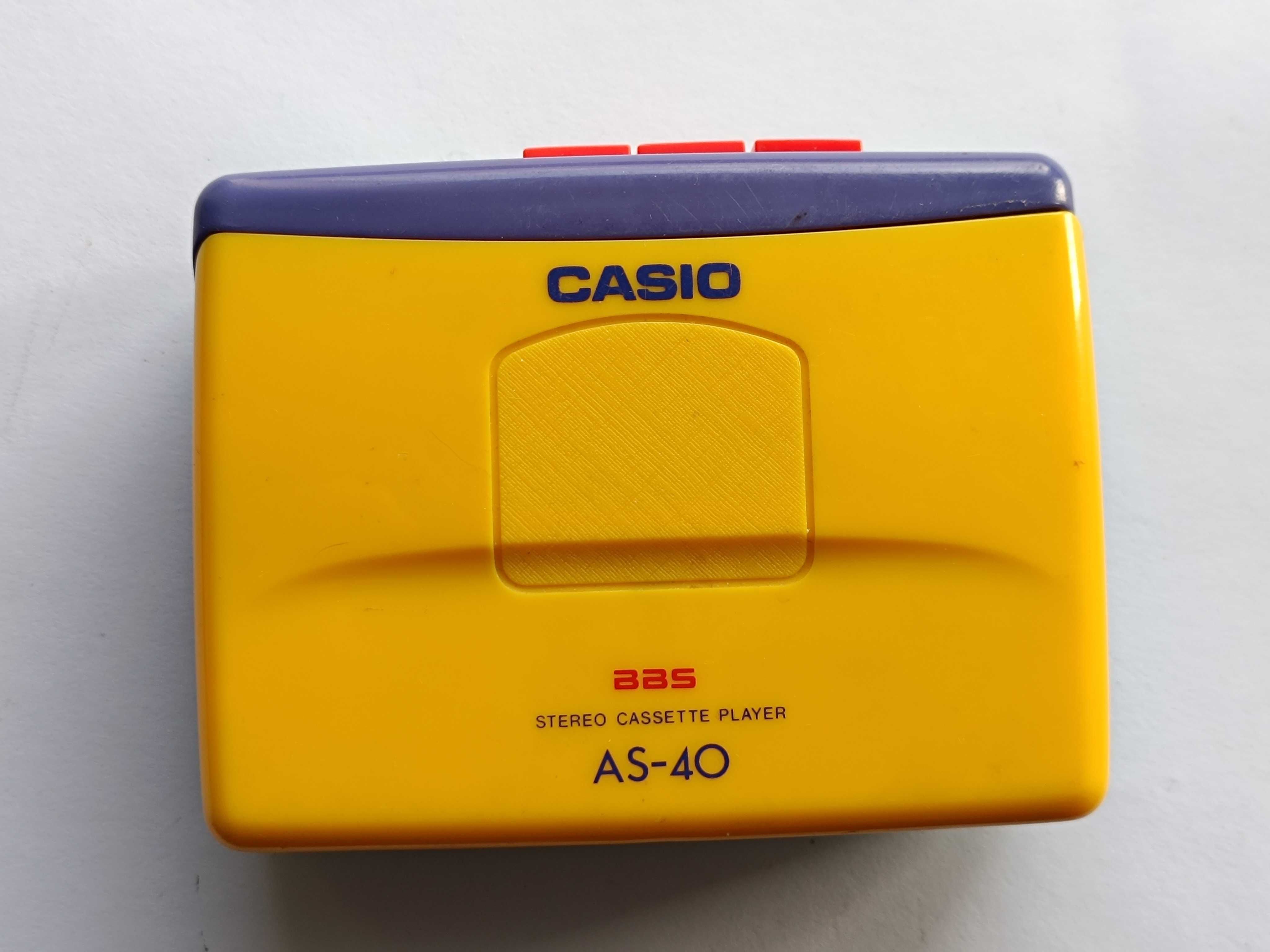 Кассетный плеер Casio AS-40 на запчасти