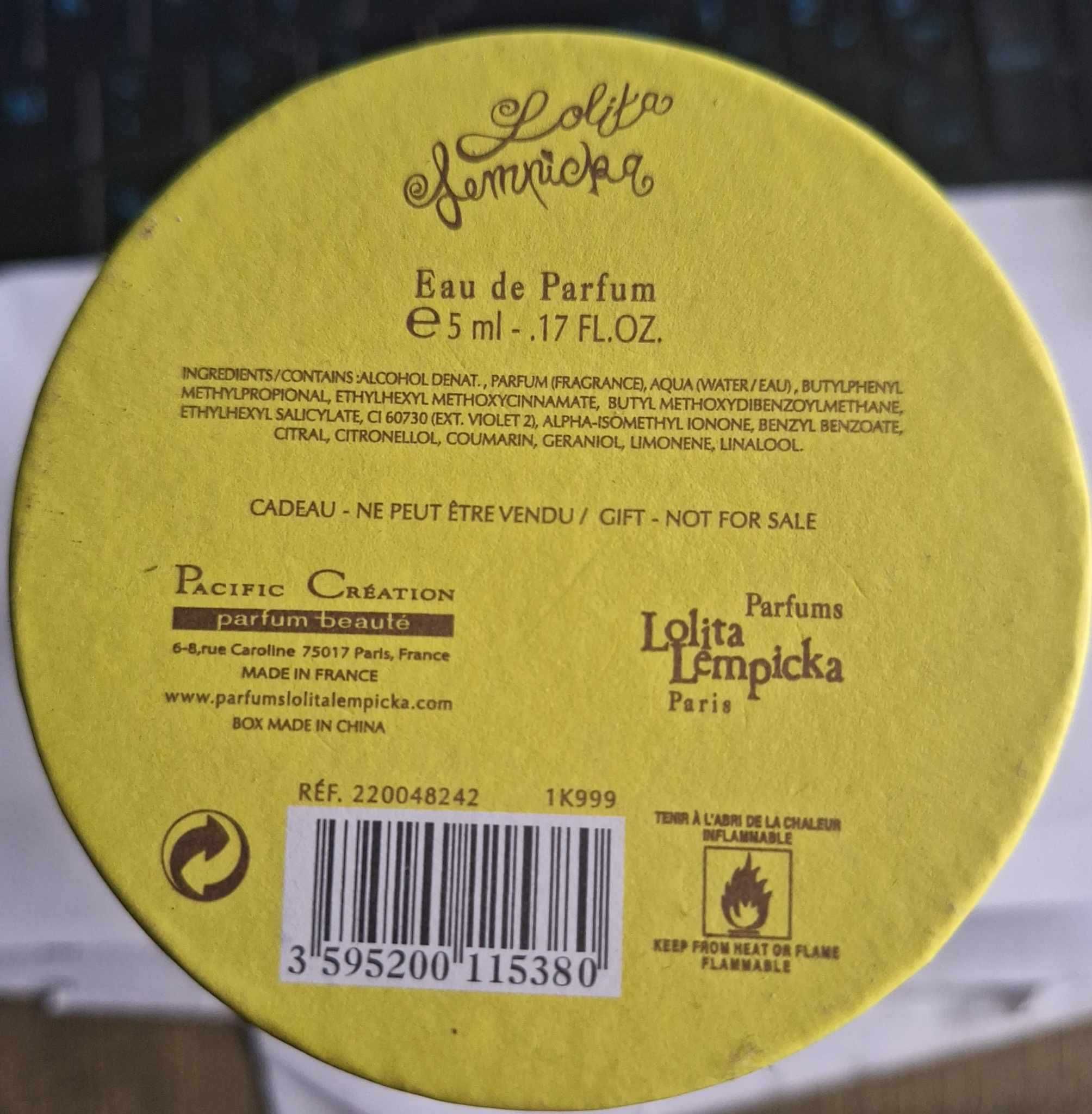 Lolita Lempicka miniatura miniaturka 5ml tort