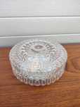 Plafon - Kinkiet szklany - okrągły  szkło bubble glass - vintage - C