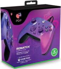PDP Xbox Series PC Pad przewodowy Rematch Purple Fade - Xbox One