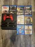 Ps4 slim 500gb 8 gier