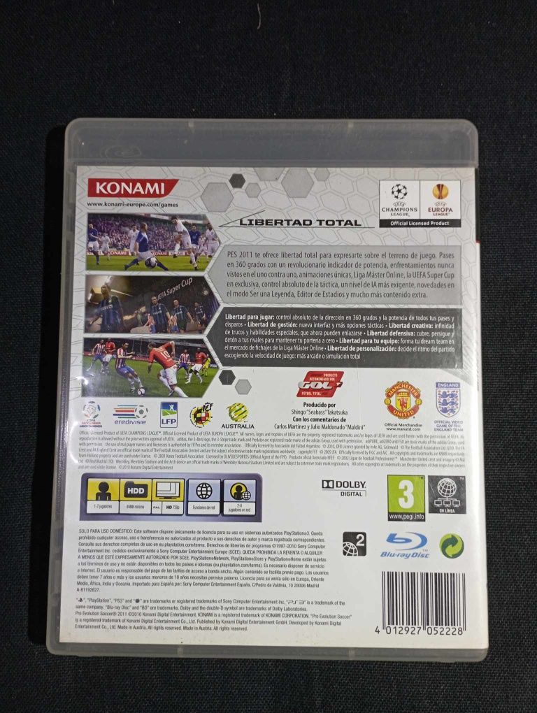 pes   2011  PS3   .