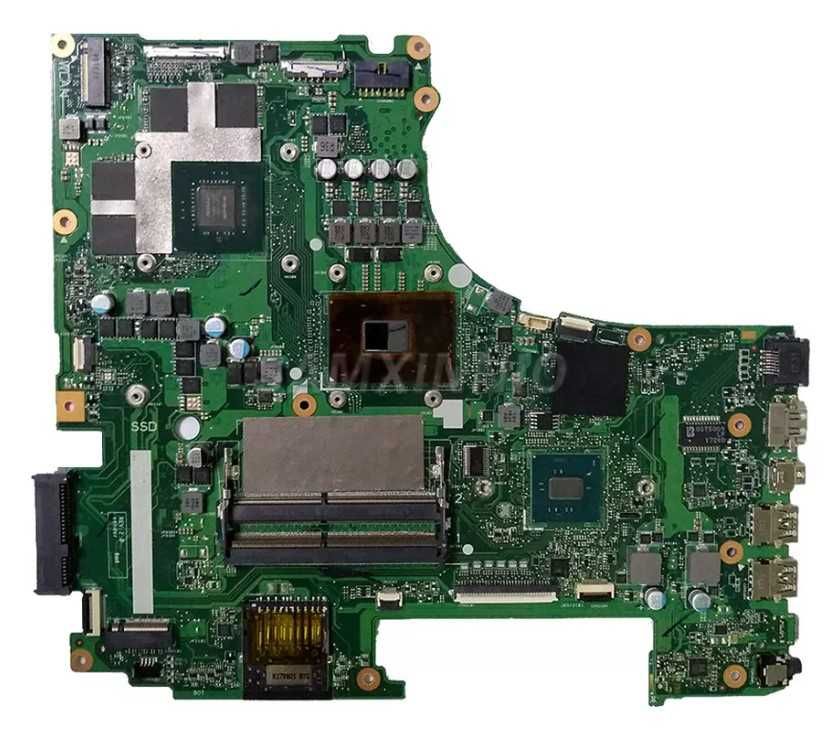 Motherboard  i7-7700HQ CPU GTX1050TI para Asus GL753VE GL753VD