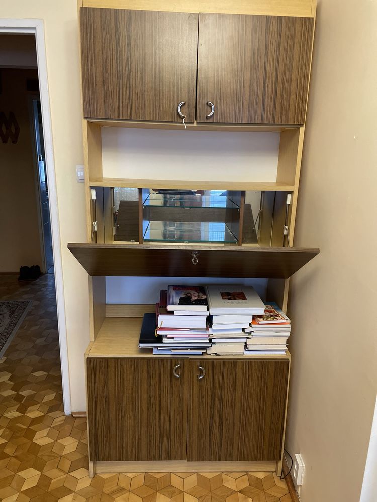 Meble, meblościanka, barek, szafa 3 elementy