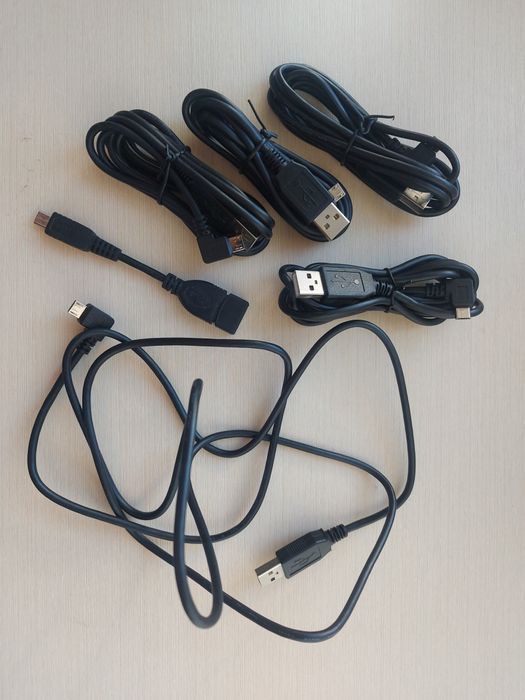 Новые провода micro USB 1м 2 шт. и переходник ДЕШЕВО