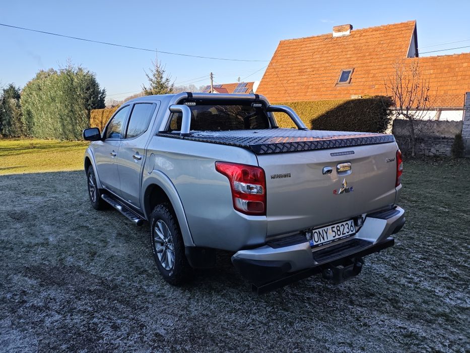 Mitsubishi L200 2.4d Zarejestrowany Skóra wentylowana, navi, orurowan
