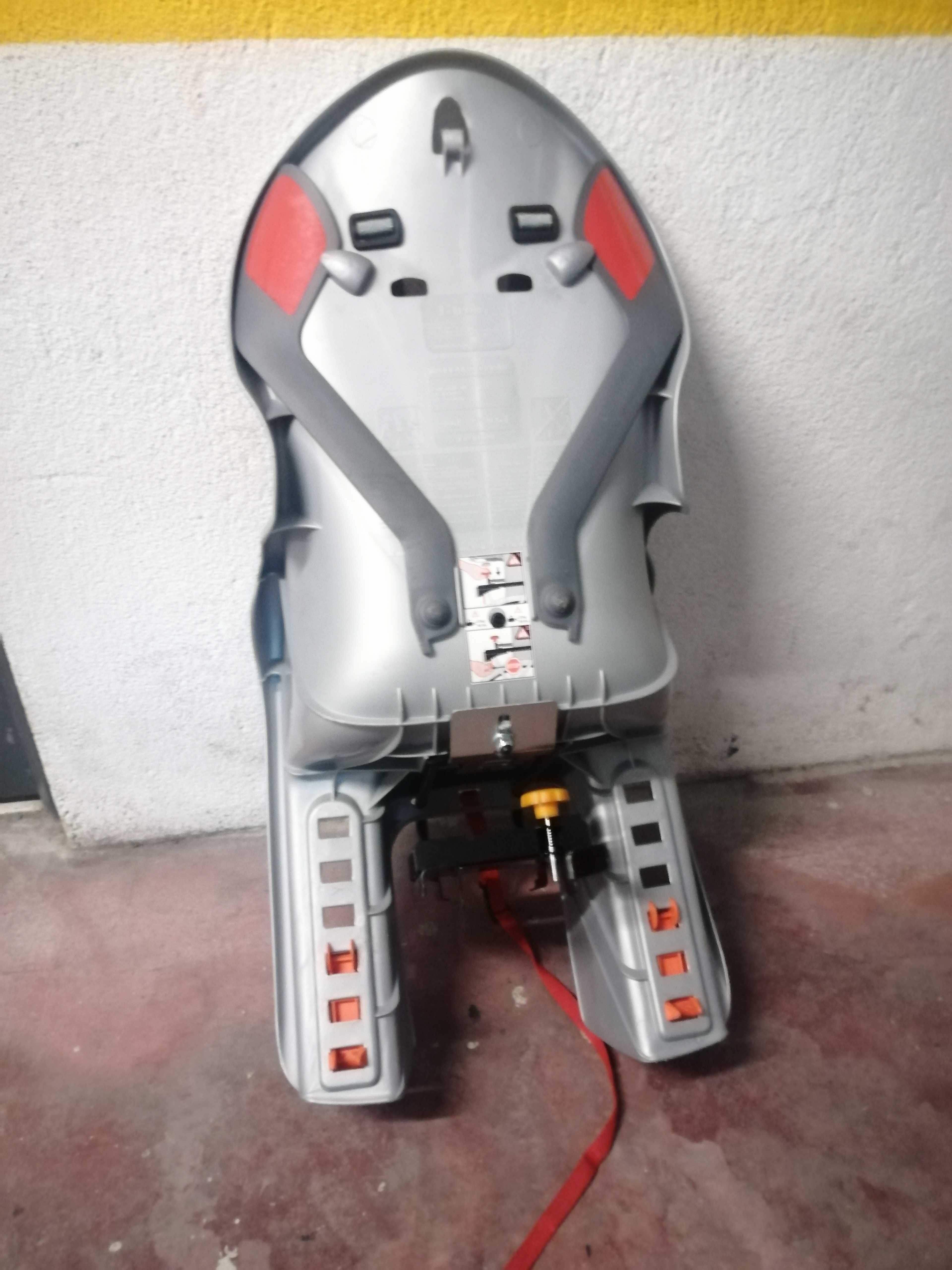 Porta criança para bicicleta da Decathlon