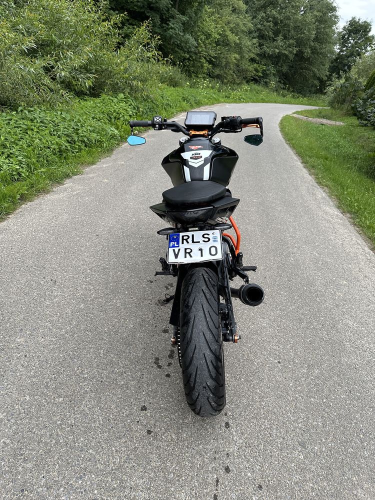 ktm duke 125 a1/b 2018r