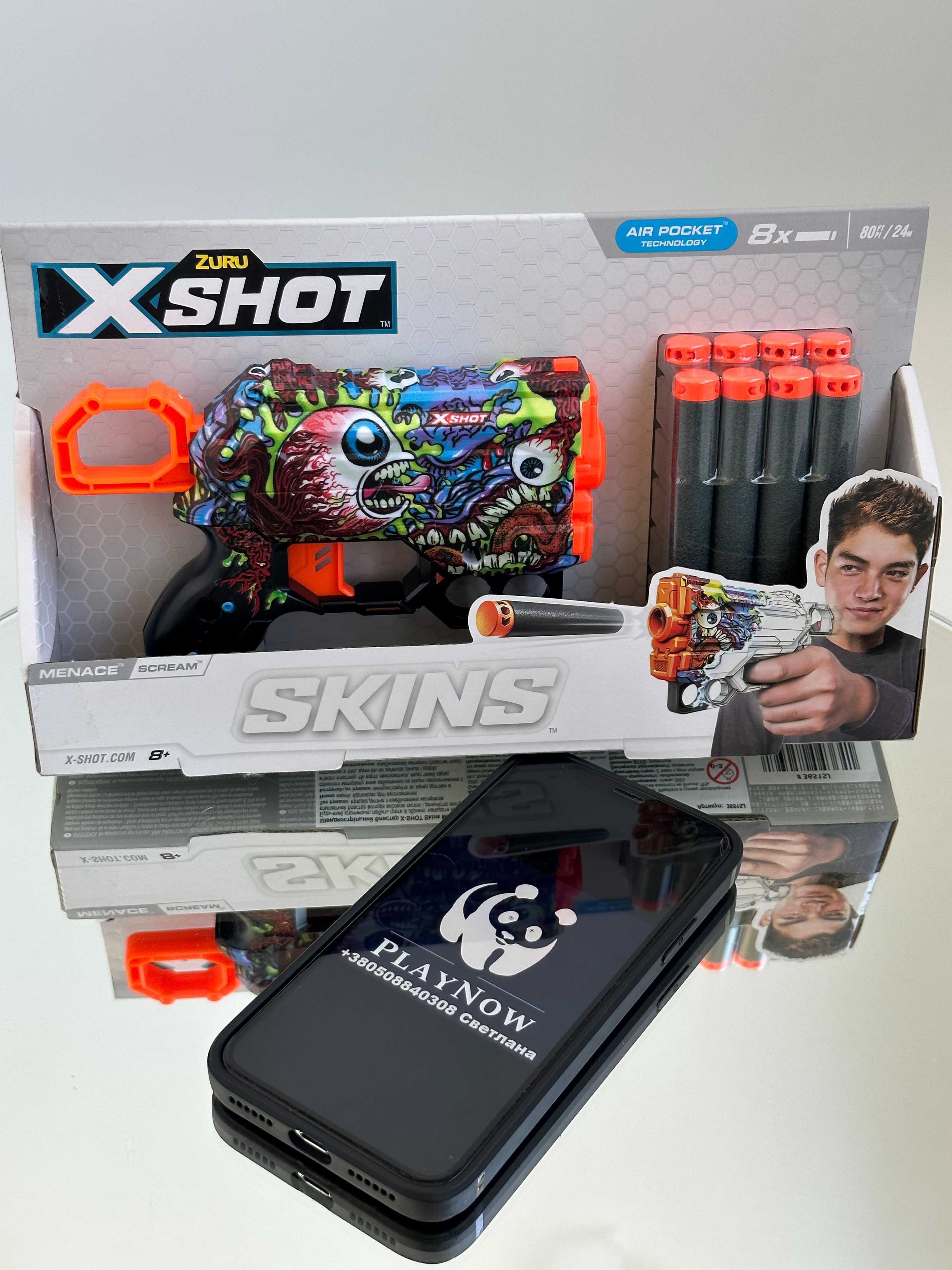 Акція! бластер X-Shot / Детский набор пистолет и патроны *