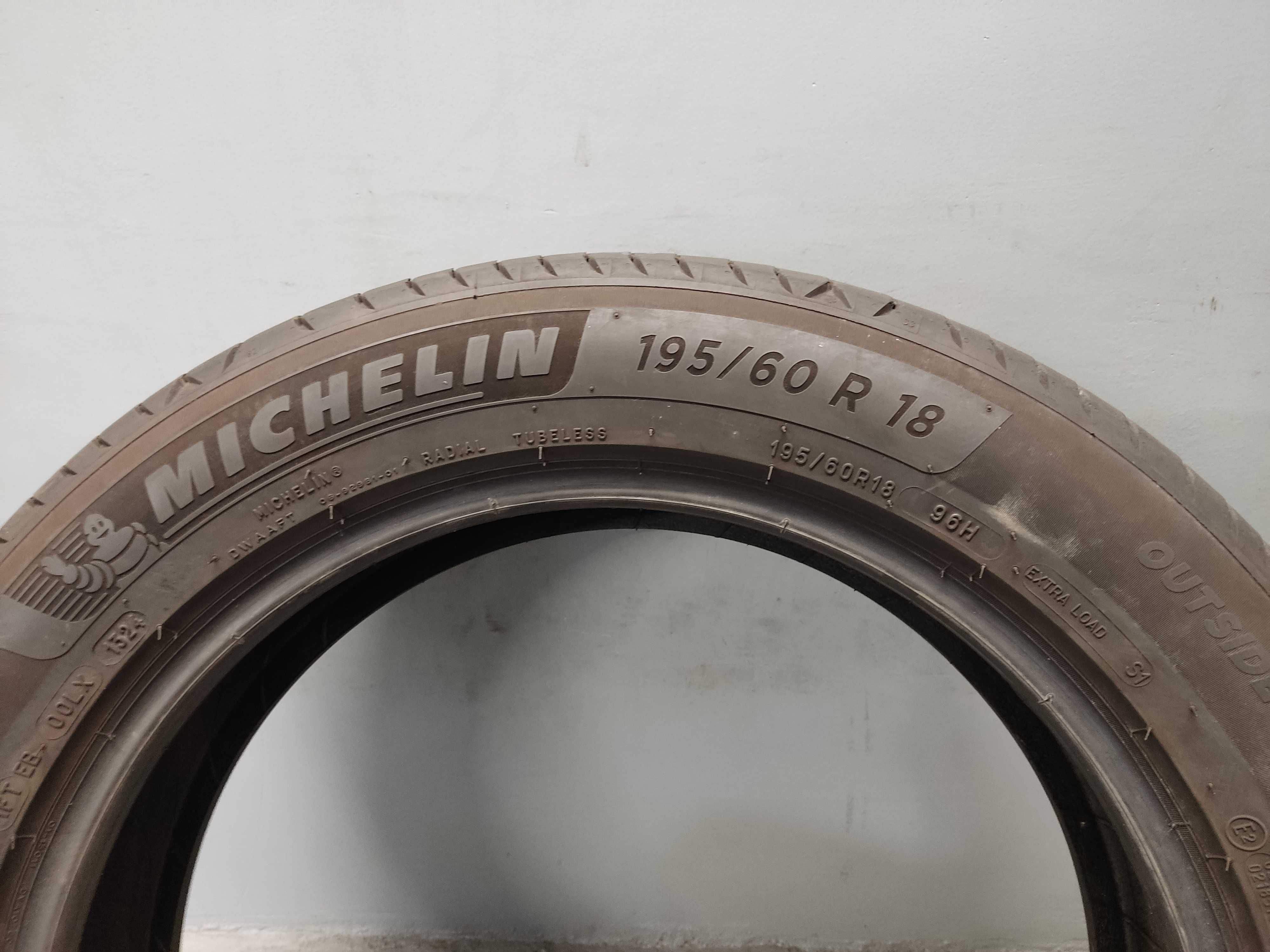 1x195/60R18 Michelin e Primacy, 96H XL, 2024 rok, bieżnik 6mm