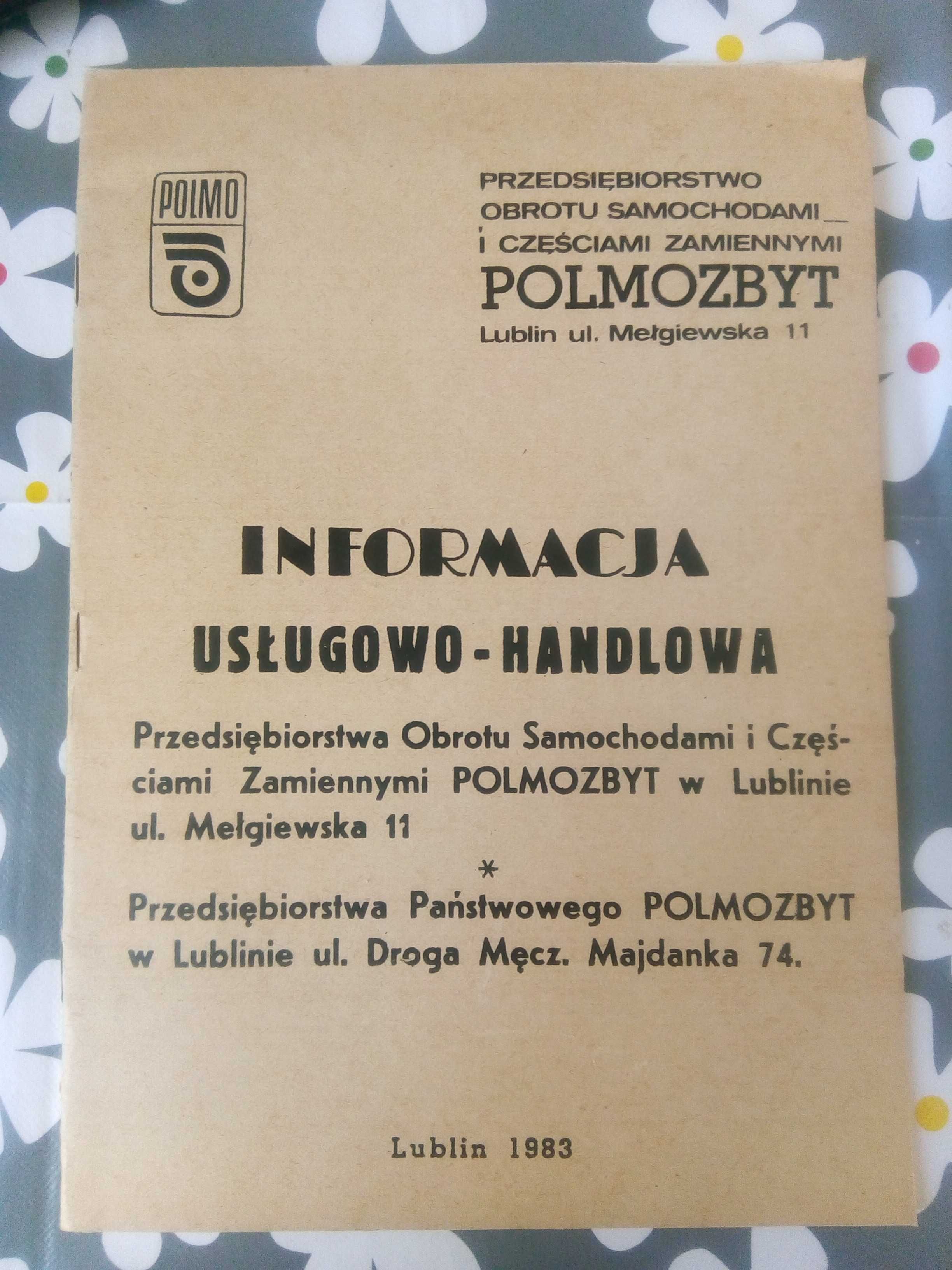 Polmozby, Informacja usługowo-handlowa