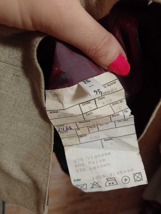 (2XL/XXL) Bogato zdobiona kamizelka garniturowa z Wiednia