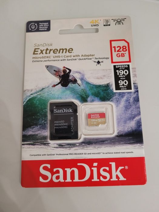 SanDisk Extreme 128gb micro sdxc
