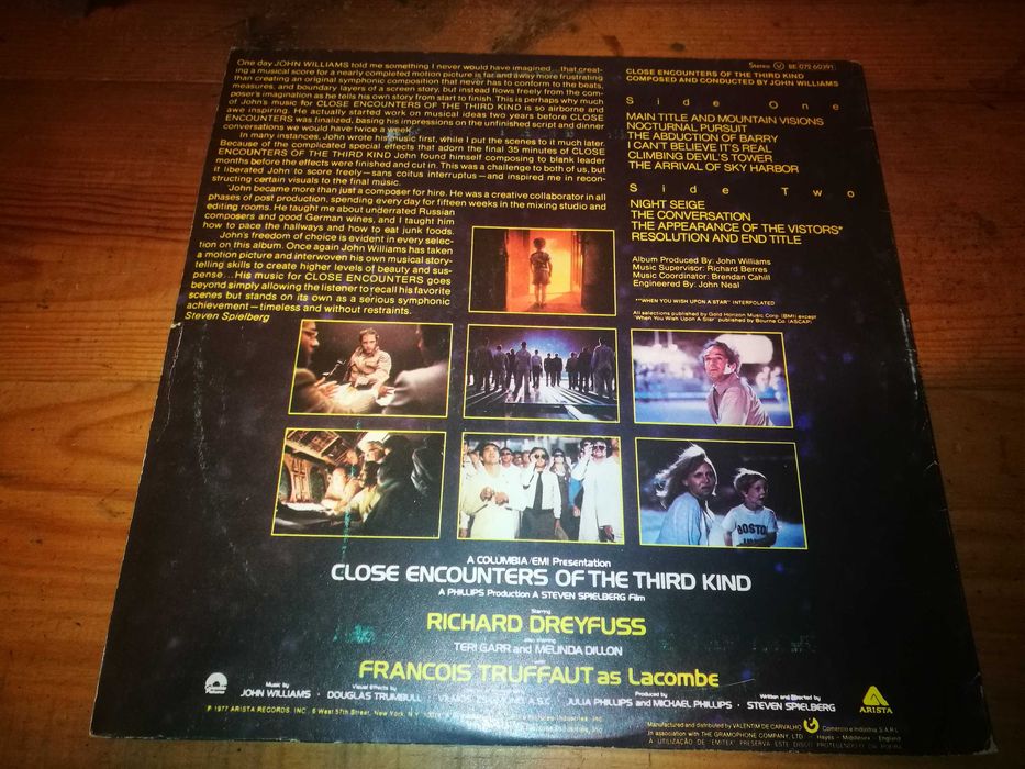 JOHN WILLIAMS-Close Encounters Of The Third Kind(Original Motion) LP