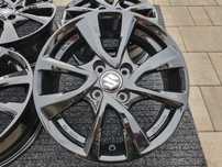 Suzuki 15 " Swift Ignis Alto Baleno 4x100 nowe felgi czarne alufelgi