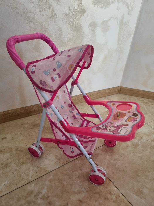 Іграшкова дитяча коляска для кукол