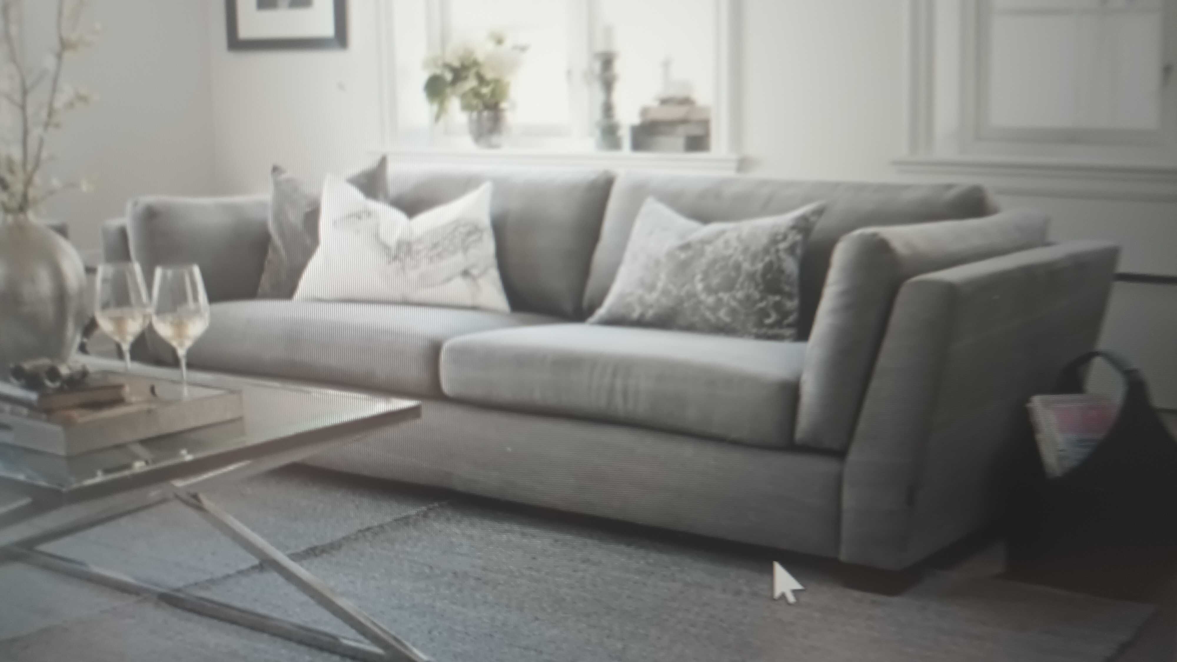Sofa Berber  Fix 3 szara