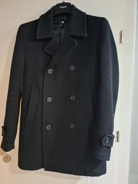 Płaszcz jesienno-wiosenny H&M, męski, stan idealny