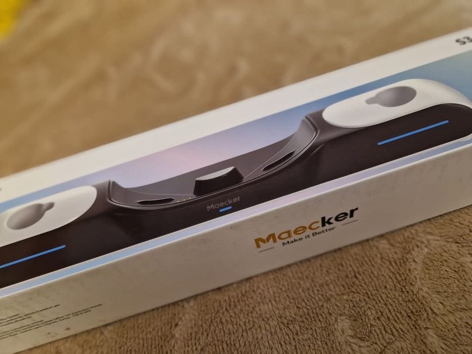 Meta Quest 3 512 GB + stacja ładująca Maecker! Stan - IDEALNY!!