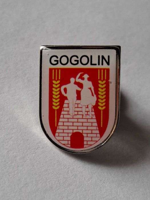 Przypinka herb miasta Gogolin pin wpinka odznakaka
