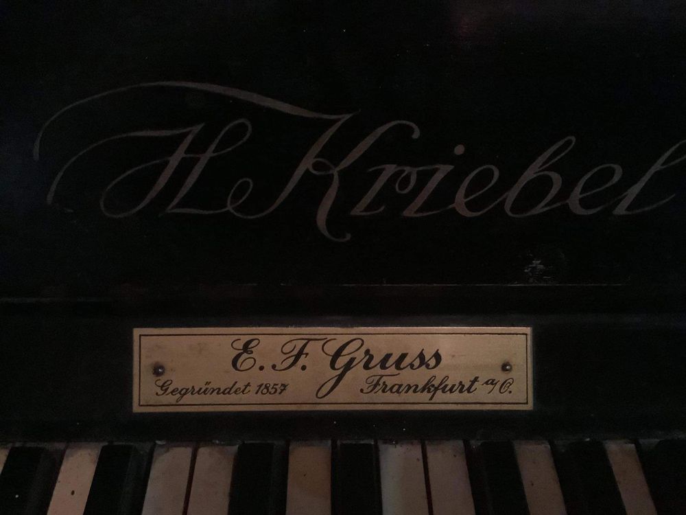 Pianino H. KRIEBEL Orginał