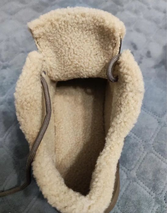 Жіночі зимові черевики/уги /натуральний замш і овчина/