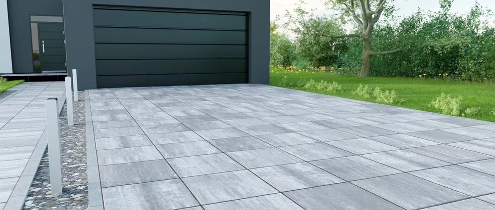 Płyta BOSSO duży format 60×60cm gr.8cm podjazd/parking/