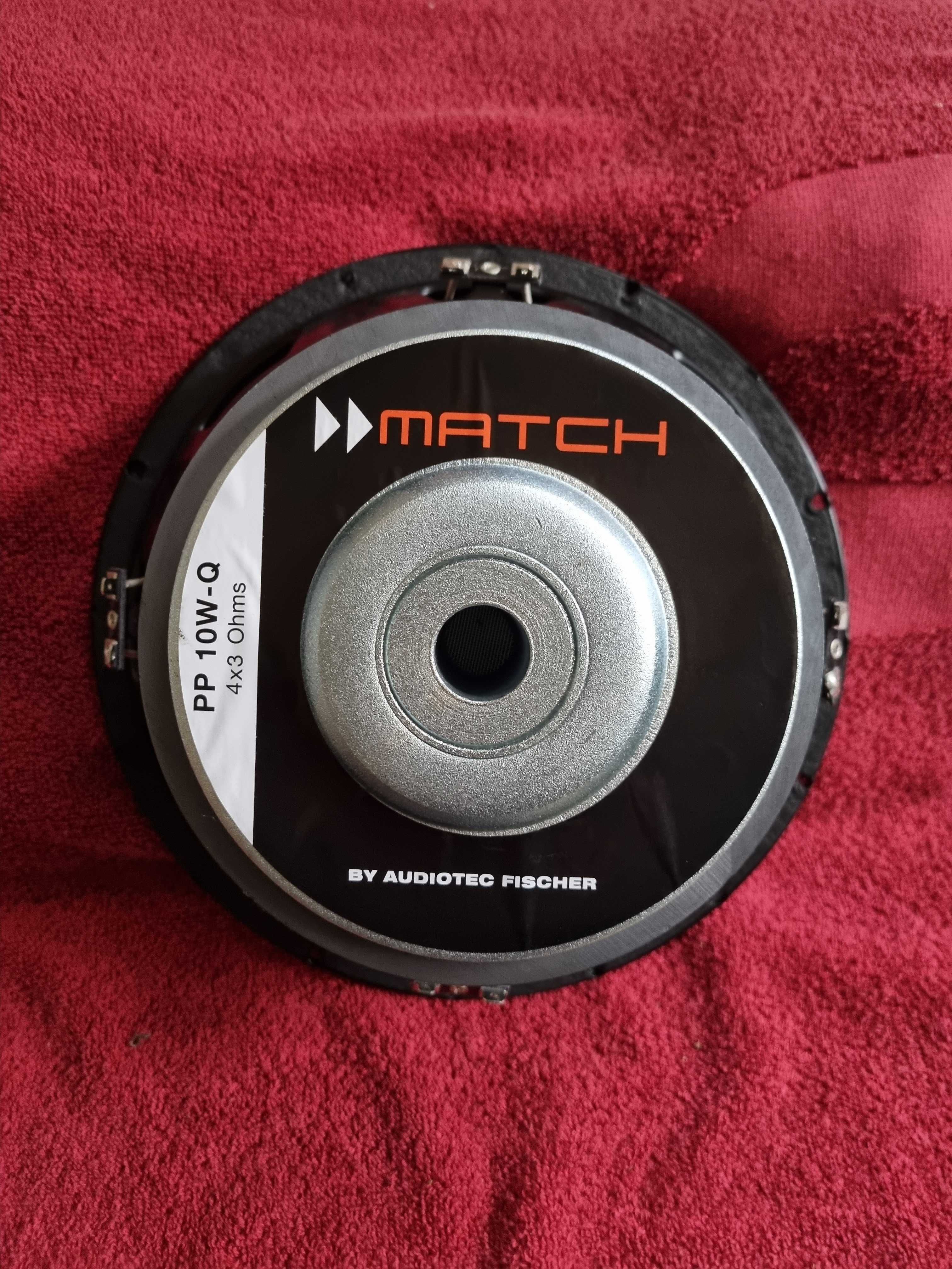 Match PP 10W-Q Subwoofer 4X3 OHM