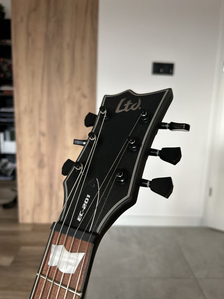 Gitara Elektryczna ESP LTD EC-201 BS Les Paul Black Metal