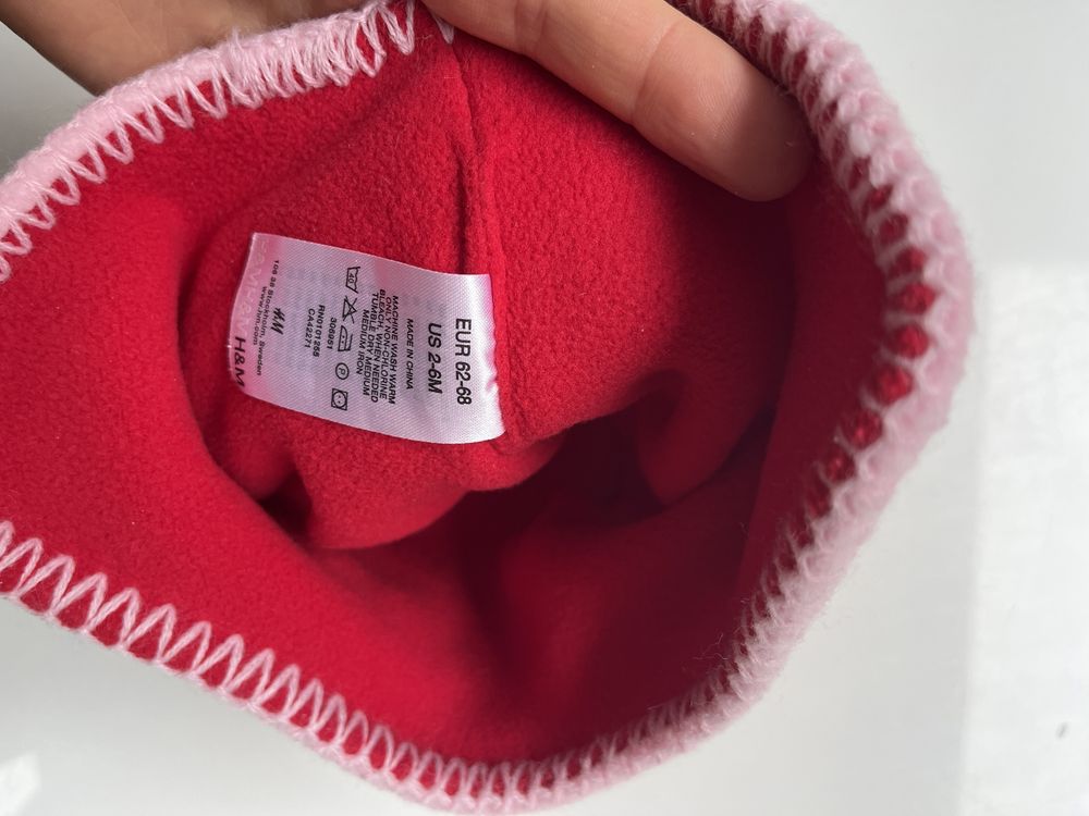 Czapka H&M, ocieplana, kolorowa