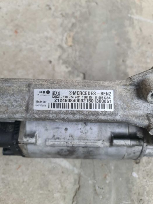 Рулевая Рейка Mercedes без Д момента E W 212 4matic A2124609000