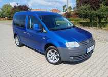 Volkswagen Caddy Niemcy*Oryginalny Przebieg/Lakier*Alu*7 osób*Super Stan