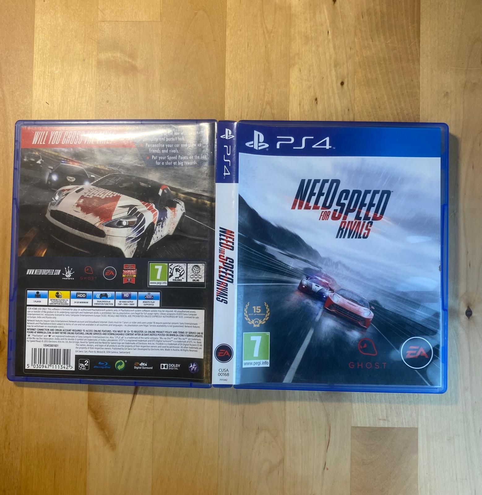 Need For Speed Rivals PS4