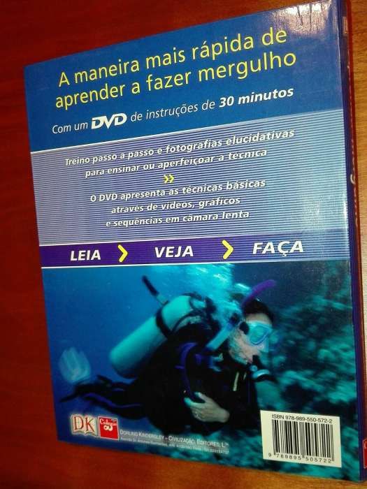 Aprenda mergulho livro e DVD