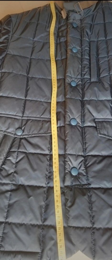 Męska kurtka M L pikowana jesienna elegancka jacket spring