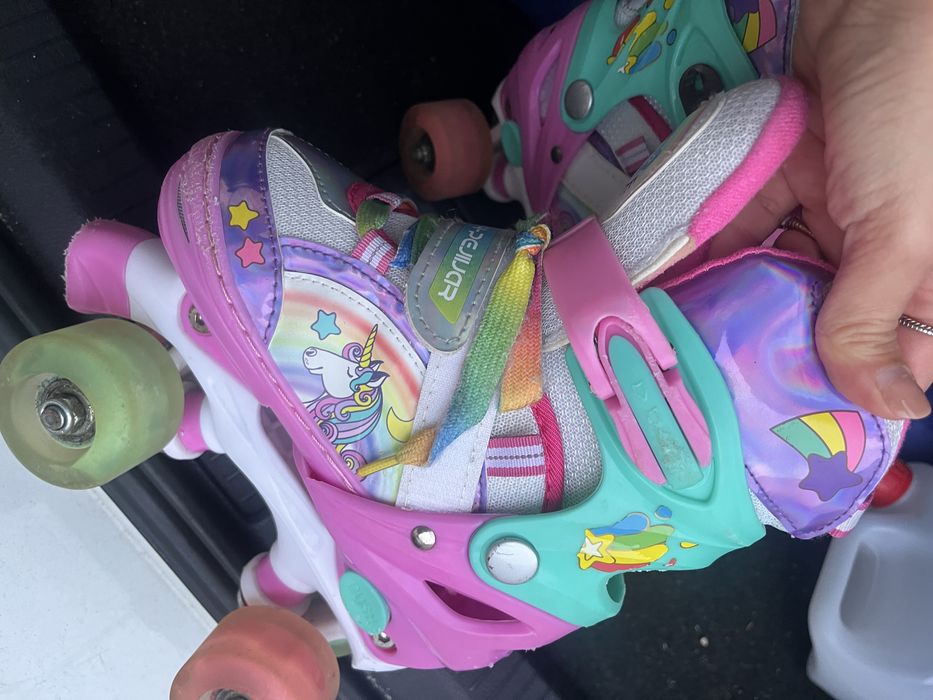 Patins 4 rodas usados