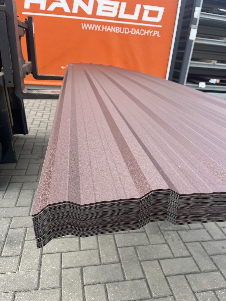 Blacha Trapezowa T-18S RAL 8017 MAT 0,50mm II gatunek