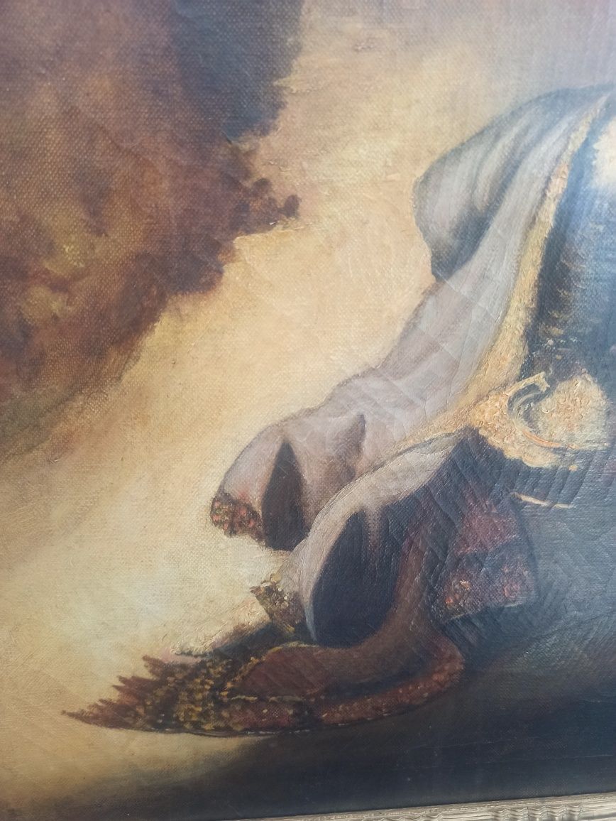 Obraz Rembrandt Jeremiasz opłakujący zburzenie Jerozolimy