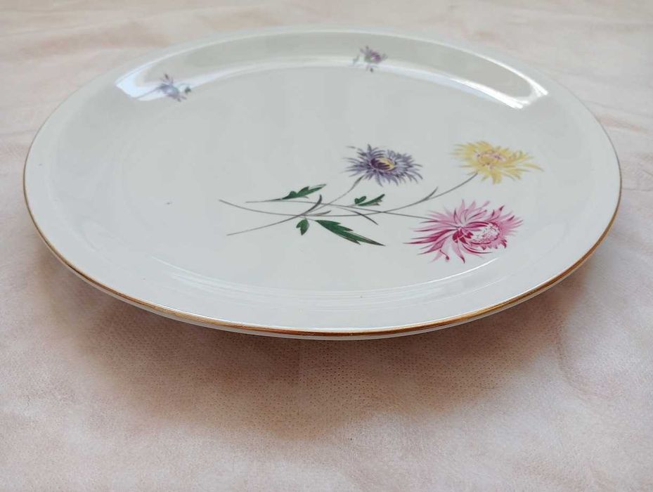 Блюдо "Цветы" (Freiberger GDR ГДР)