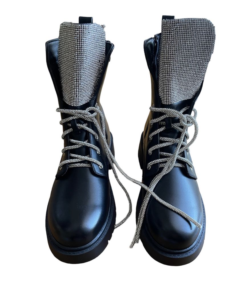 Botas militares fashion