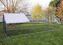 NOWA woliera klatka wybieg 3x3 3x4, 3x6 3x8 dla kur kurnik psa kojec 2