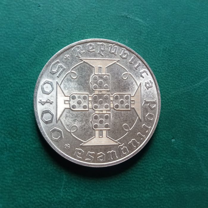 Moeda prata 50.00 Sao Tome e Principe 1970