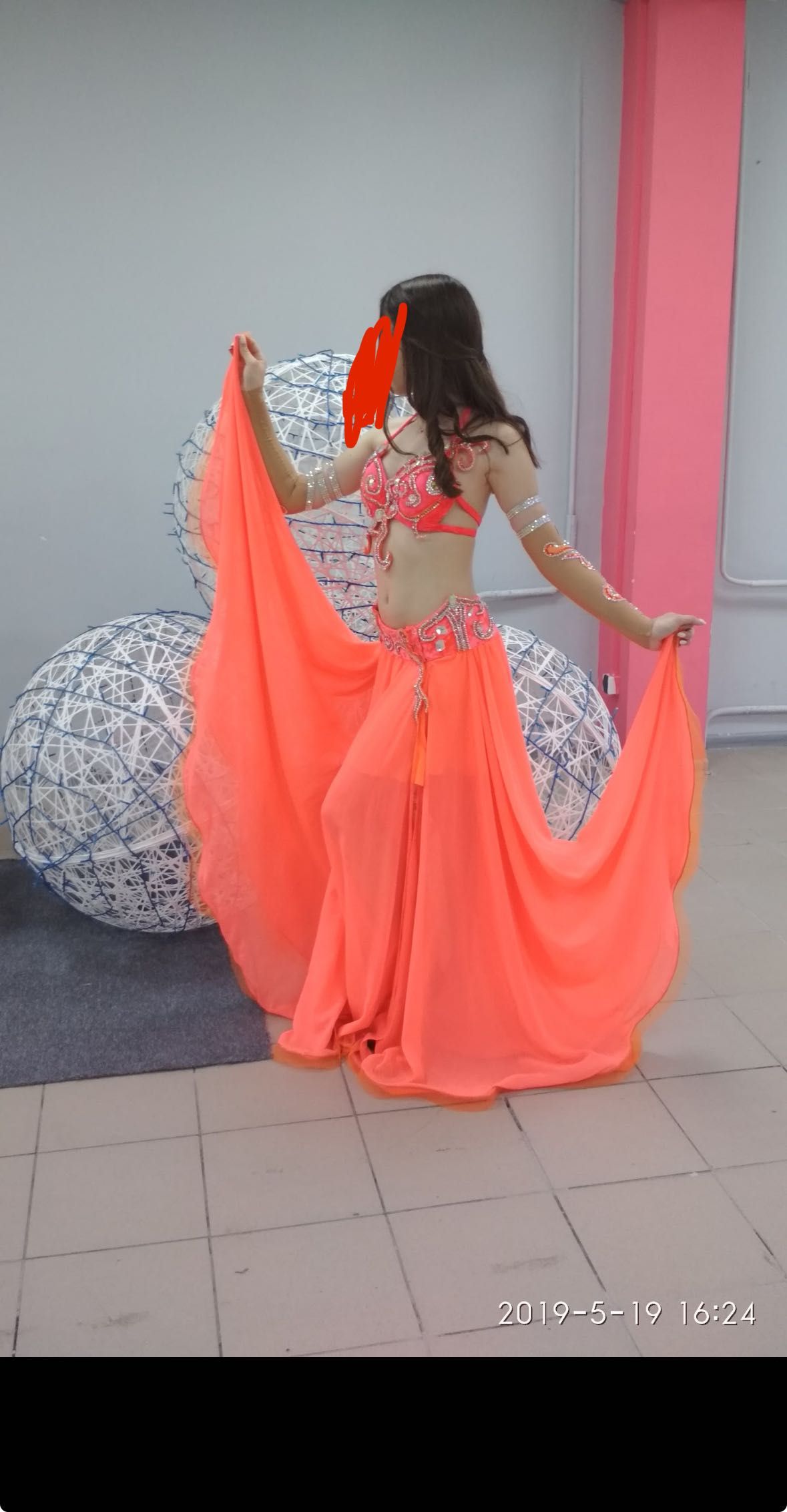 Kostium do tańca orientalnego (belly dance)