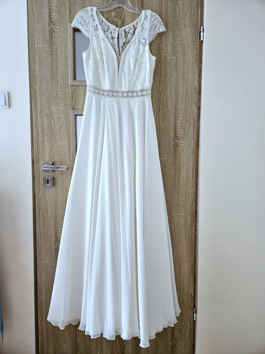 Suknia ślubna boho L 40