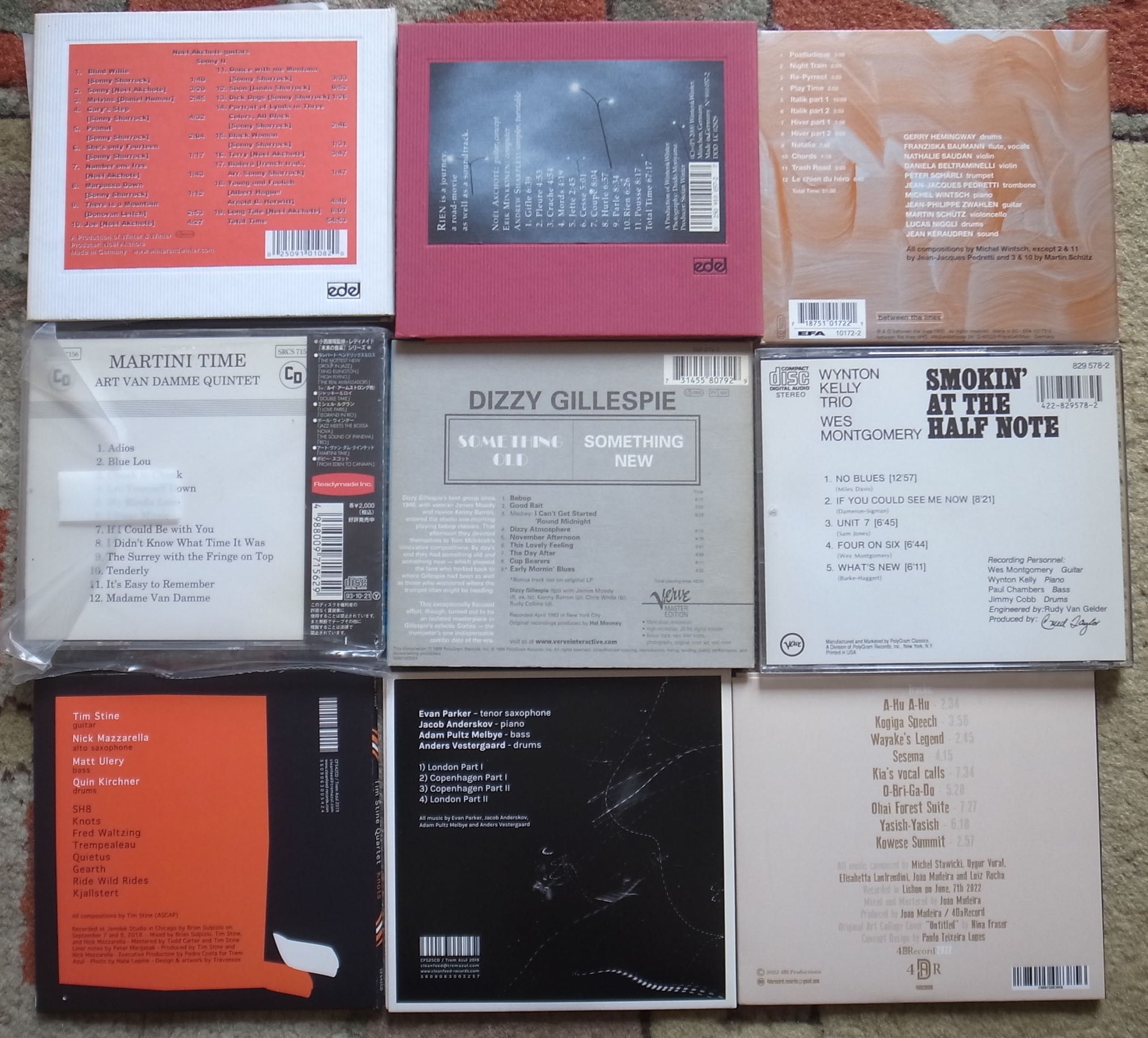 CDs Jazz  5 euros cada ECM Impulse Clean Feed Art Blakey Parker Mingus