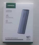 (Novo) UGREEN caixa externa M.2 USBC 3.2 Gen 2 10Gbps NVMe