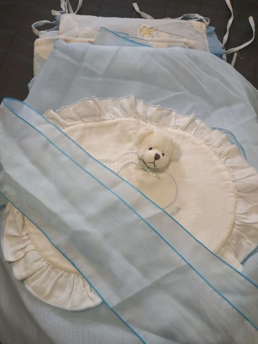 Набір в дитяче ліжечко для хлопчика