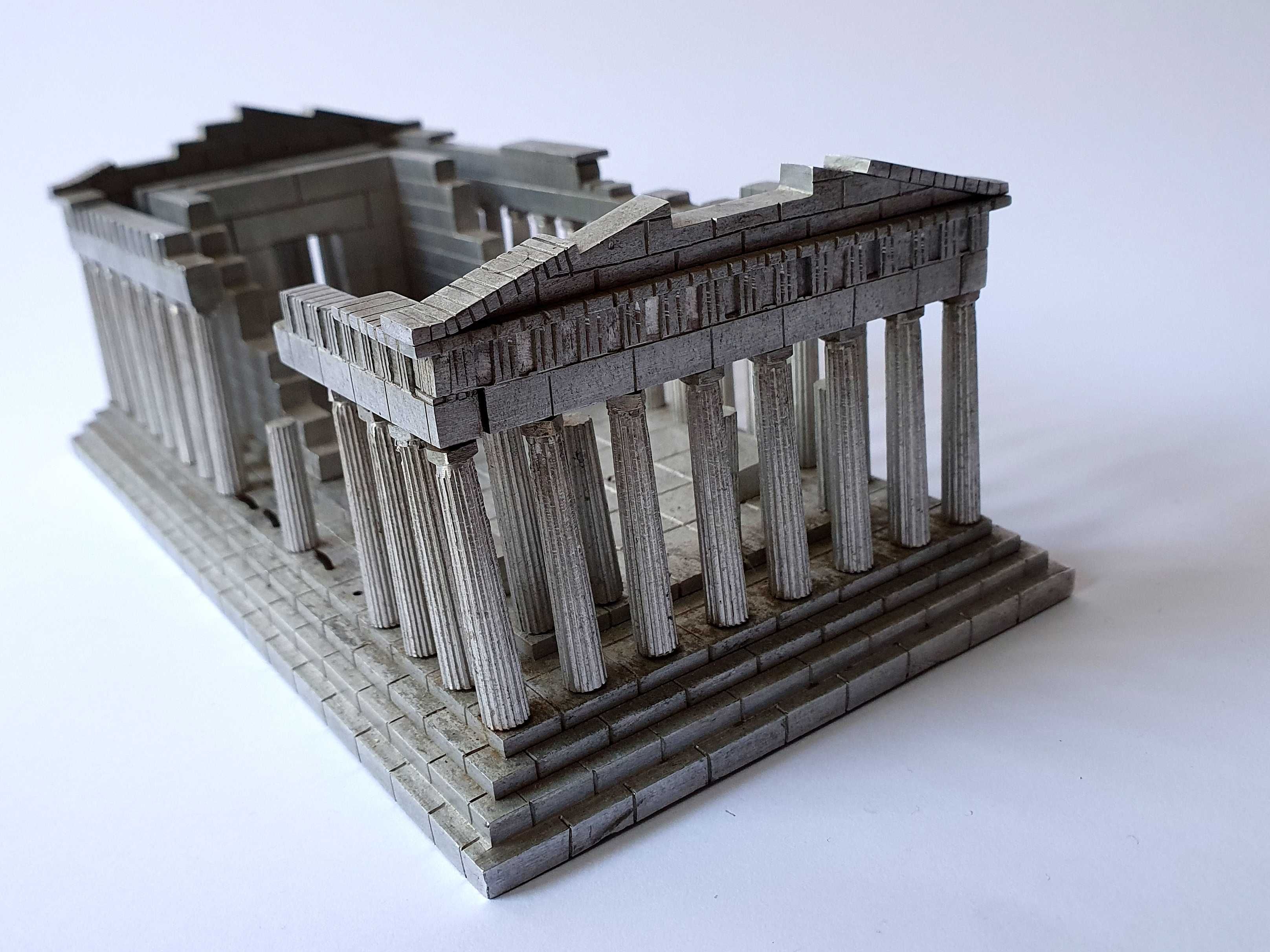 zabytkowy ręcznie wykonany model Akropol w Atenach