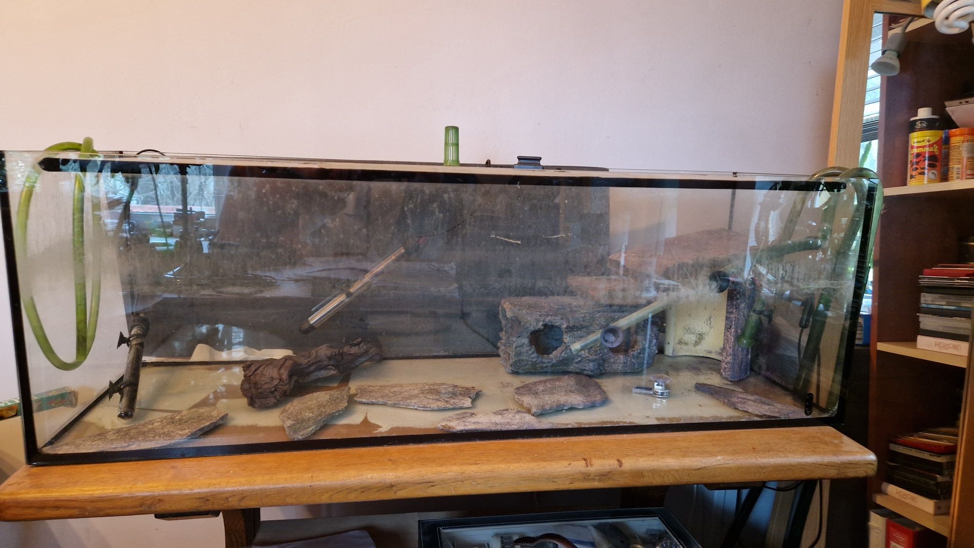 Akwarium 200l bardzo dobry stan