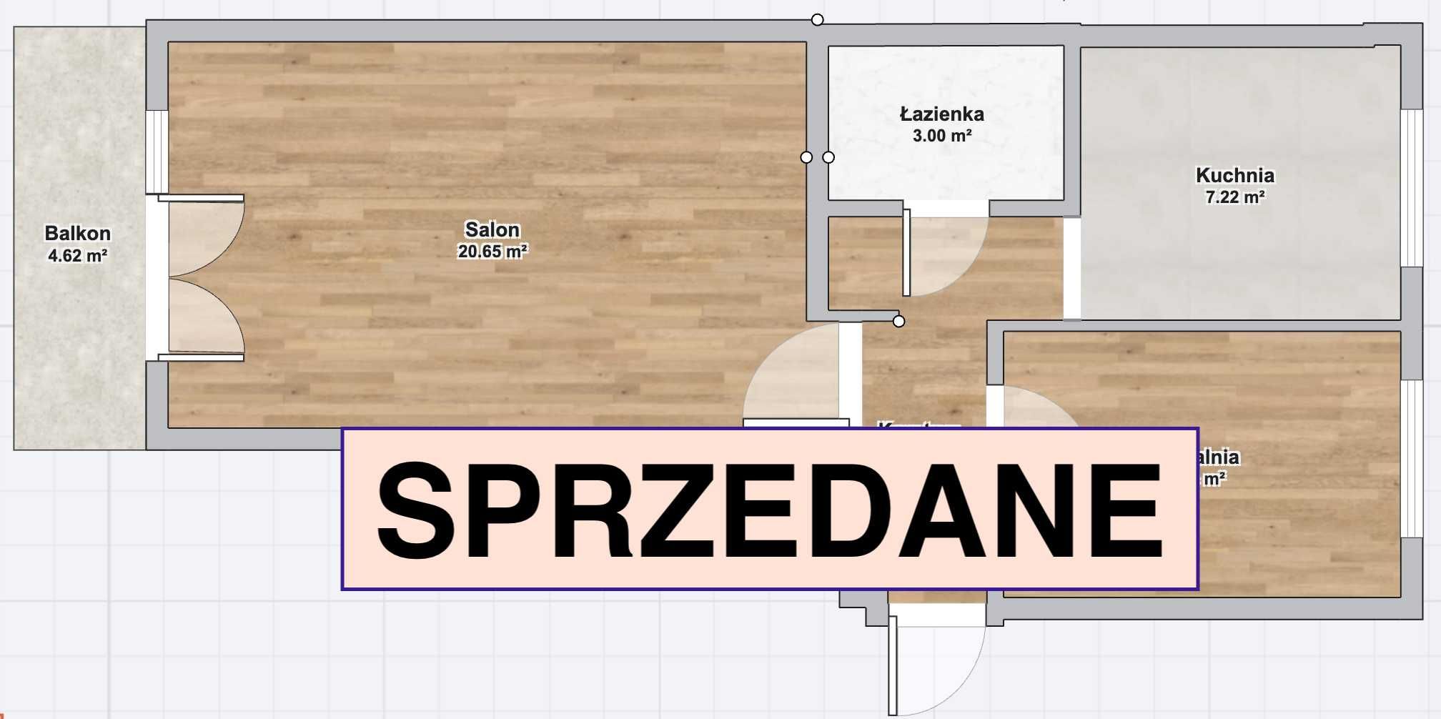 - SPRZE DANE - Atrakcyjne Dwa pokoje I Piętro Zapiecek ul. Małkowskich
